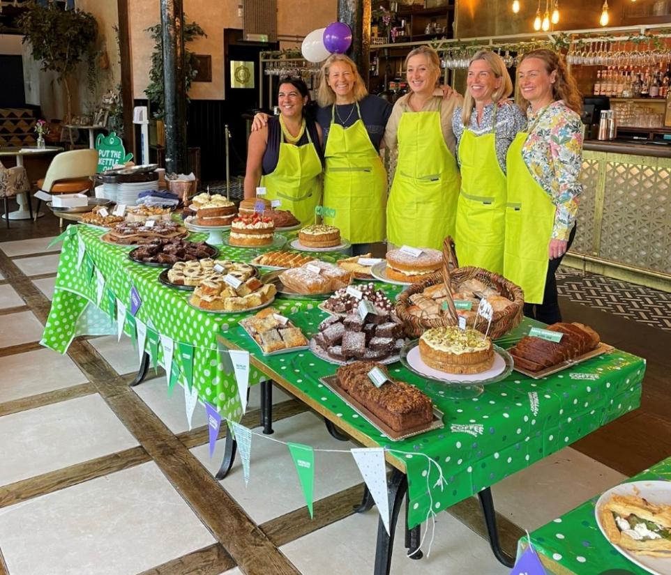 Knutsford Bake Club hosting a Macmillian Coffee Morning Bake Sale