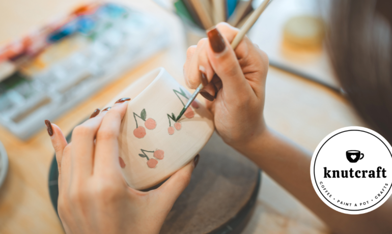 ARTS & CRAFTS | Pottery Painting & Charcuterie Board with Knutcraft