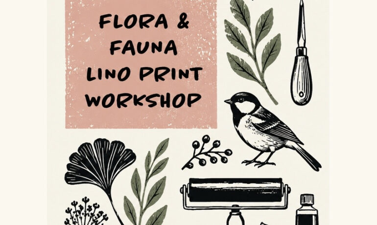 ARTS & CRAFTS | Flora & Fauna Design Print Workshop