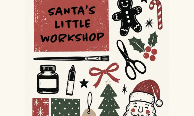 ARTS & CRAFTS | Santa’s Little Workshop (Ages 6–12)